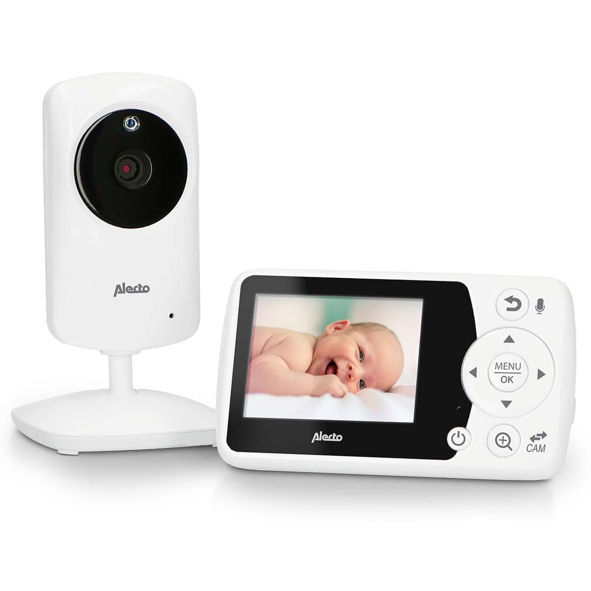 Alecto Babyfoon met camera en 2,4" scherm