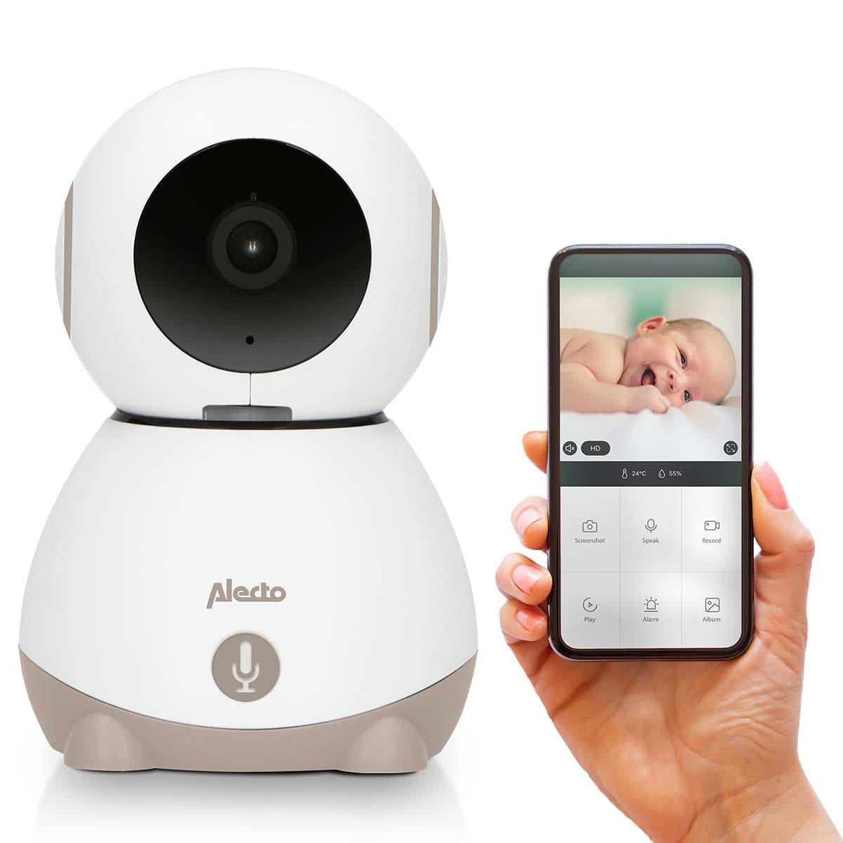 Alecto Wi-Fi Babyfoon met Camera